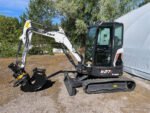 Mini Pelle Bobcat E27Z + Engcon + 4 godets – Image 2