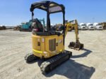 Mini Pelle Caterpillar 301.7CR + 3 godets + Remorque