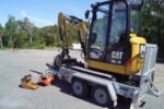 Mini Pelle Caterpillar 301.7D + 3 godets + Remorque – Image 12
