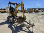 Mini Pelle Caterpillar 301.7CR + 3 godets + Remorque – Image 7