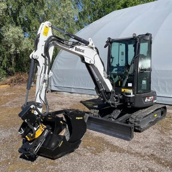 Mini Pelle Bobcat E27Z + Engcon + 4 godets