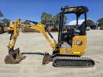 Mini Pelle Caterpillar 301.7CR + 3 godets + Remorque – Image 8