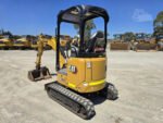 Mini Pelle Caterpillar 301.7CR + 3 godets + Remorque – Image 2