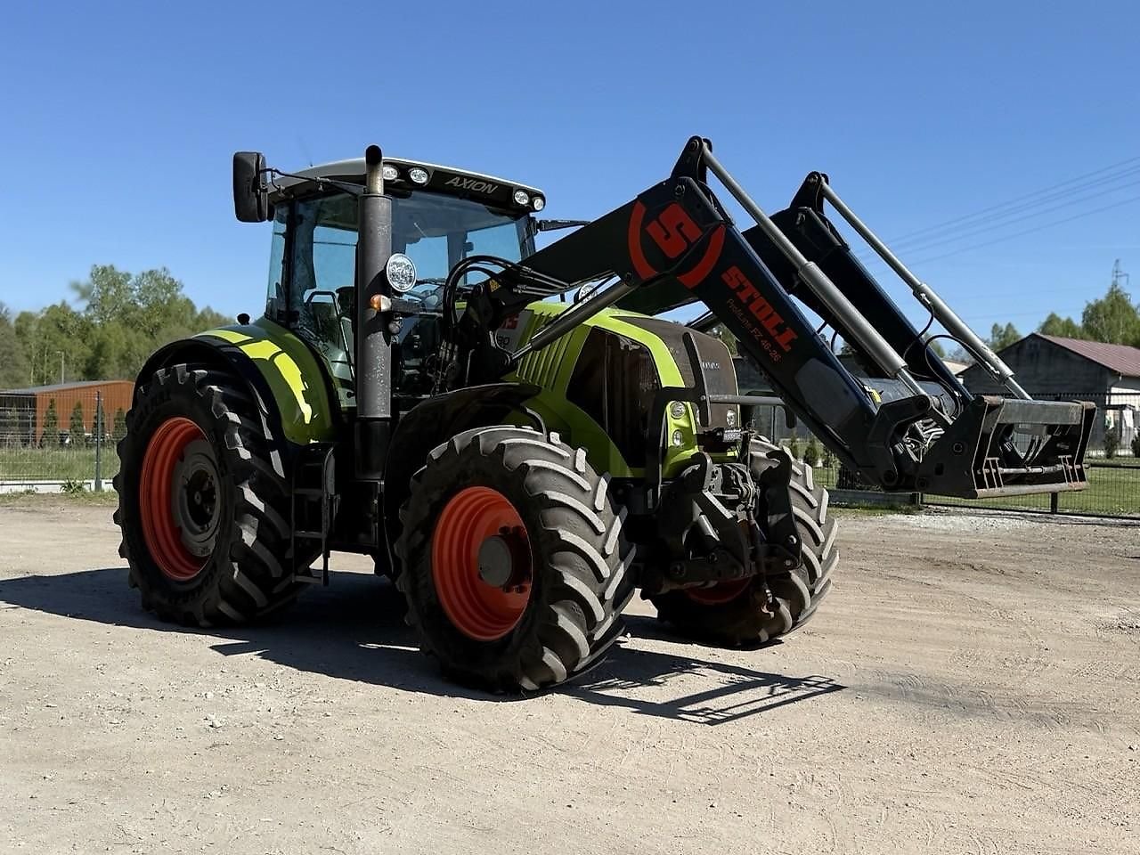 8858720_65197775.jpg Tracteur Claas Axion 830 – Image 1